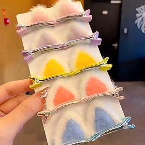 JEPITAN RAMBUT ANAK LUCU BENTUK TELINGA KUCING KELINCI ISI 2 JEPIT HAIR CLIP ANAK KOREA IMPORT