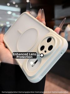 DAIMANG | Tản nhiệt mùa hè phù hợp cho ốp điện thoại di động Huawei nova15pro khung mạng tổ ong mới nova15 cổ trắng vinh quang magic8 hút từ tính khổng lồ thích hợp 8Pro sẽ không chạm vào ốp nghệ thuật