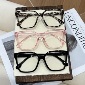 3pcs European and American retro style anti blue light glasses trend versatile for watching TV mobile phones computers and pr