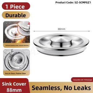 YEMO | Stainless Steel Kitchen Drain Cover for Sink and Dish Basin