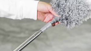 Duster for Cleaning Microfiber Artificial Feather Duster 5in 1 Kit Duster with Extension Pole 111 Inches Spider Web Duster