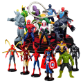 ZD ของเล่น Spider-man ฐาน AGGREGATION GAMEPLAY Iron Man Miles Morales ELECTRO SPIDER GWEN Collection Infinity Saga รูปของเล่น. 