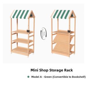 faroro | Children Solid Wood Storage Rack