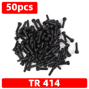 Black Rubber Tire Valve Stem TR413 TR414 High-Quality Replacement Parts Suitable For Automotive Motorcycle Replacement Parts