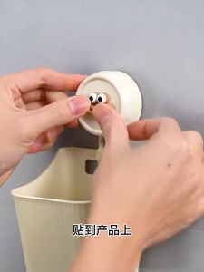 Kitchen Storage Box Wall-Mounted No Drilling Bathroom Shelf Ginger Garlic Hanging Storage Basket Multifunctional Storage Basket 1/2/3 Layers