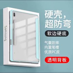 KLTC TRIFOLD SMART WAKE SLEEP Flip Case for Samsung Galaxy Tab S10 FE Plus S9 Plus Ultra / S8 Plus S7 FE Plus Flip Stand Shockproof Case Cover casing