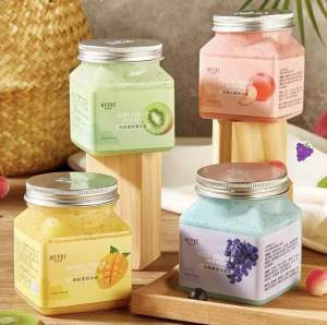 Exfoliate body scrub bath salt menghalus dan melicin kulit badan huang daki kotor
