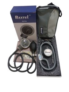 Baxtel APG GRAY Ring Aneroid BP/GRAY DELUXE Stethoscope