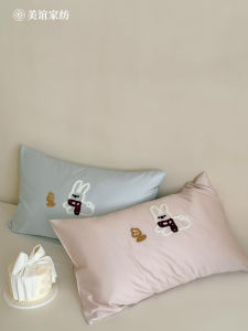 Tấm Lót Gối Trẻ Em Bằng Vải Cotton 100S Thấm Hút Ẩm Có Thể Giặt Được Thoải Mái Mềm Mại Hình Dạng Chữ Nhật Mùa Hè 2025