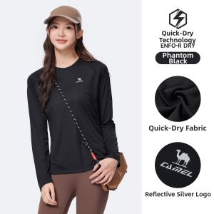 CAMEL | Sun Protection Dry Fast T-Shirt