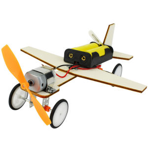 Student School Wood Aircraft Toy Educational DIY Toys Birthday Crafts Gifts