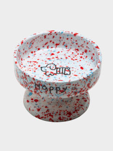 Petdebby | High-Feeder Ceramic Pet Bowl For Cervical Protection