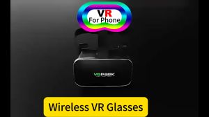 COD VRPARK VR Box Kacamata Virtual Reality Glasses Headset with Headphone - J20