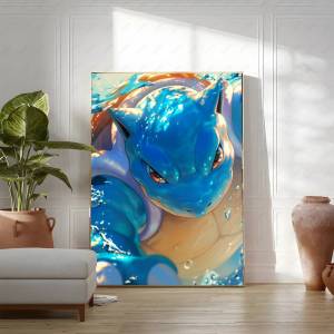 Bandai | Pokemon Arcanine Anime Poster HD Canvas Wall Art Waterproof Print Painting Bedroom Living Room Home Decor Gift