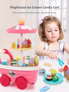 XIDIQI | Ice Cream Cart Pretend Play Toy Set