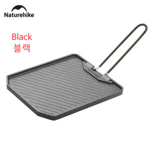Naturehike Camping Cooking Pan Non Stick Folding Picnic Frying Pan Portable Easy Clean Grill Hiking Bbq Dinner Frying Plate