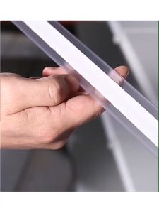 Price Rail Shelf Double Tape PVC 900 mm Pemegang Label Harga/Pemegang Label Supermarket