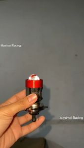 LAMPU UTAMA MOTOR LED H4 LASER AC DC 30WATT/LAMPU DEPAN MOTOR H4 3 KAKI LASER LED SUPER TERANG/LAMPU PROJECTOR H4 LASER