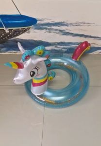 ห่วงยางเป่าลม โพนี่วิ้งๆ สีเขียว 70ซม. SY-A0957