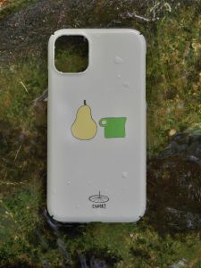 Simple Pear Fantasy INS Style Acrylic Phone Case for iPhone 15 Pro/14 pro Max/13/14 Plus/12 Mini XS/8 Protective Cover