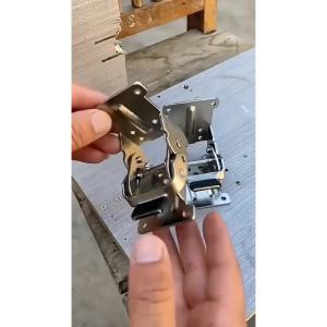 Bản lề chân bàn gấp bản lề gập bản lề gấp thông minhTặng kèm ốc vít phụ kiện - LAZYL