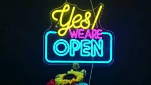 Open Neon Signs Bright LED Neon Light sign Advertisement Board Display Sign Walls Window Door Bar Shop Coffee Salon Store