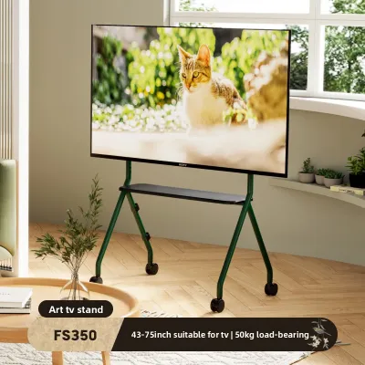 Brateck | Movable Wheel TV Stand 43-75 Inch