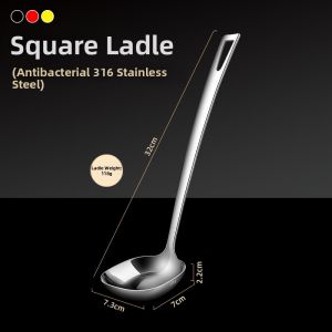 MOLORE | Stainless Steel Large Soup Spoon