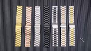 20mm 22mm Stainless Steel Watch Band for Samsung Galaxy Watch 7 6 5 Pro/4/Classic Watchband Metal Strap Amazfit GTS GTR Bracelet