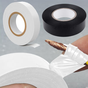 1/3/6Rolls Electrical Insulation Tape Waterproof Strong Adhesive Durable Easy-Wrap High Temp Electrical Tape Vinyl Rubber 33ft