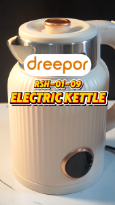 Dreepor 2.3 Liters Stainless Steel Fast Boiling Electric Kettle with Keep Warm Feature