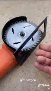 Dudukan Gerinda Tangan Jadi Circular Saw Adaptor Grinda Breket Potong Kayu Bonus Dengan Mata Gurinda