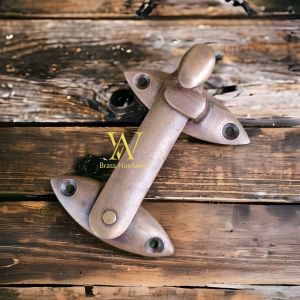 Grendel Slot Kunci Pintu Kuningan Klik Antik 1 Pcs