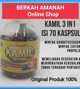 KAMIL 3 IN 1 210 KAPSUL | Kamil 3 in 1 70 Kapsul