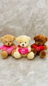 Boneka Beruang Hati / Boneka Beruang Valentine