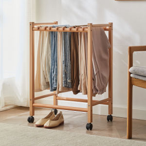 Solid Wood Trousers Storage Rack