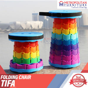 Kursi Lipat Taman Mee-Do Outdoor Camping Portable Bangku