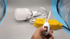 Extension Cable with E27 Bulb Holder And Switch For V380 Q16S / Q15 CCTV Camera E27 Bulb Extension Cable 2 4 10M Lamp Socket with Switch cable Wires Extension Light Lamp Cord Cable