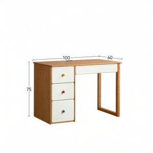 WEISHA | Student Writing Children Study Desk and Bookshelf Integrated