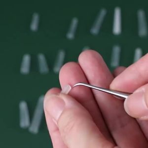 NEW 10 Pcs/set Plastic Protective Cover Grafting Eyelashes Tweezers Silicone Covers Tips Tweezers Protect Cases Eyelashes Tools