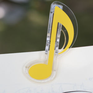 Music Note Clip High Pitch Staff Eighth Note Student Gift Piano Prize Musical Symbol Stationery Sheet Music Clip Small Gift