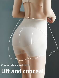 miiow | High Waist Shapewear Underwear Womens Seamless Tummy Control Butt Lifting Mini Skirt Special Strong Tummy Slimming Safety Pants
