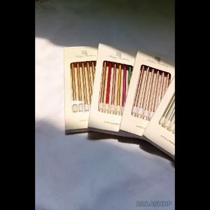 Lilin Ulang Tahun Pesta Chrome Panjang Warna Metalik | Metallic Candles Elegant