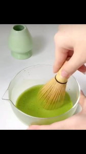 BREWISH MALAYSIA Japanese Matcha Tea Set Non-Toxic Bamboo Scoop Whisk Holder Ceramic Bowl Bundle Set Tea Making Tools Gift Set Alat Teh 茶具