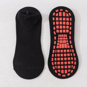 Kids Adults Anti-Slip Sock Trampoline Sock Cotton Breathable Short Socks Elasticity Boy Girl  Outside Family Sports Yoga Socks