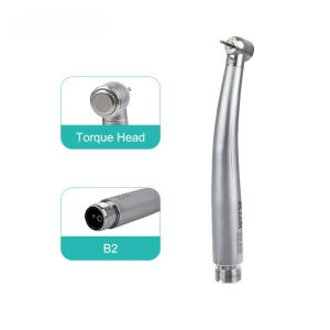 ELIJAH 2/4 Hole Dental High Speed Handpiece Torque Standard Head Push Button Air Turbine E-Generator Ceramic Bearing Dental Tool