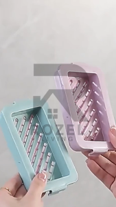 ROZEL Dispenser Sabun Cuci Baju Batang Gosok Berjaring / Rak Sabun Cuci Baju Multifungsi Serbaguna Efisien Bahan Kualitas Tinggi Anti Licin