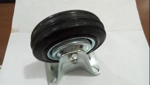 Roda Karet Mati 4 Inc untuk Etalase & Rak Besi dan Aluminium