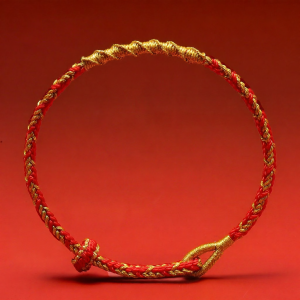 PUTUOSHAN | Good Fortune Red String Bracelet Handmade