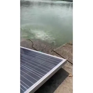 ปั๊มน้ำซับเมอร์ ปั๊มจุ่ม DC 250W 24v บ่อ 4นิ้ว ท่อ 1นิ้ว